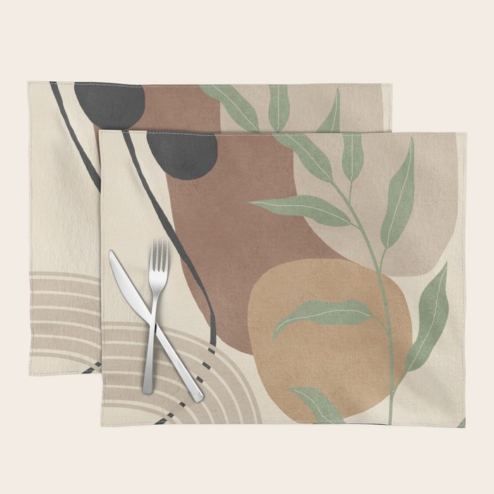 Branches in an abstract setting 02 Placemat Gallery Image 1