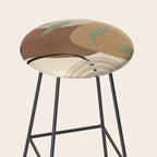 Branches in an abstract setting 02 Stool Gallery Image 2