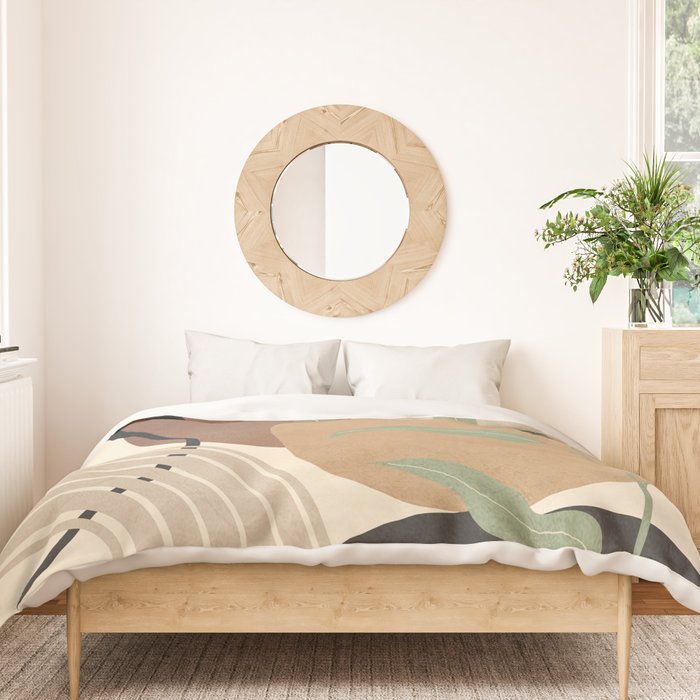 Branches in an abstract setting 02 Duvet Cover Gallery Image 3