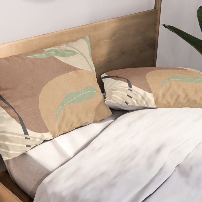 Branches in an abstract setting 02 Pillow Sham Gallery Image 2