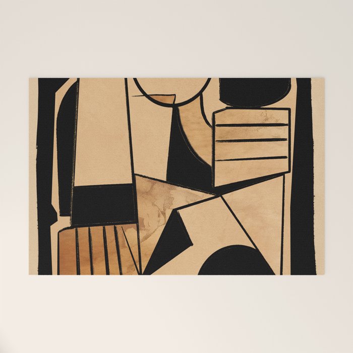 Abstract Line Shapes 9 Welcome Mat Gallery Image 1