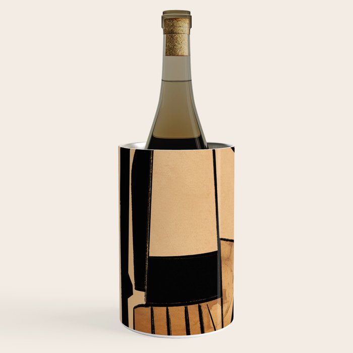 Abstract Line Shapes 9 Wine Chiller Gallery Image 2