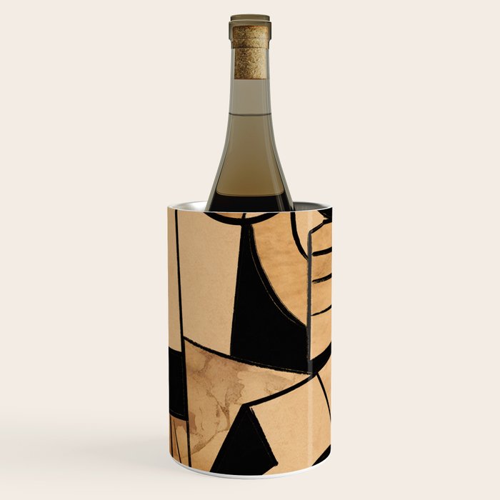 Abstract Line Shapes 9 Wine Chiller Gallery Image 1