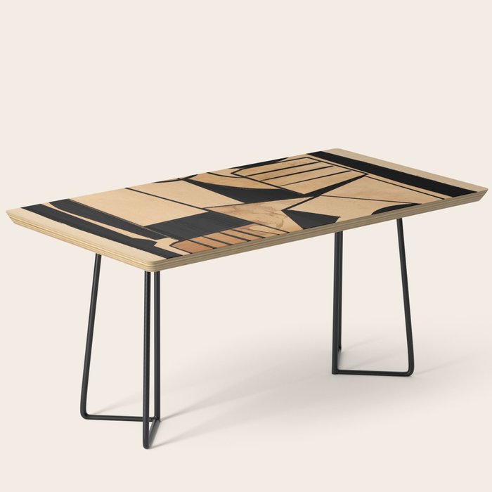 Abstract Line Shapes 9 Coffee Table Gallery Image 1