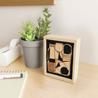 Abstract Line Shapes 9 Mini Art Print Gallery Image 2