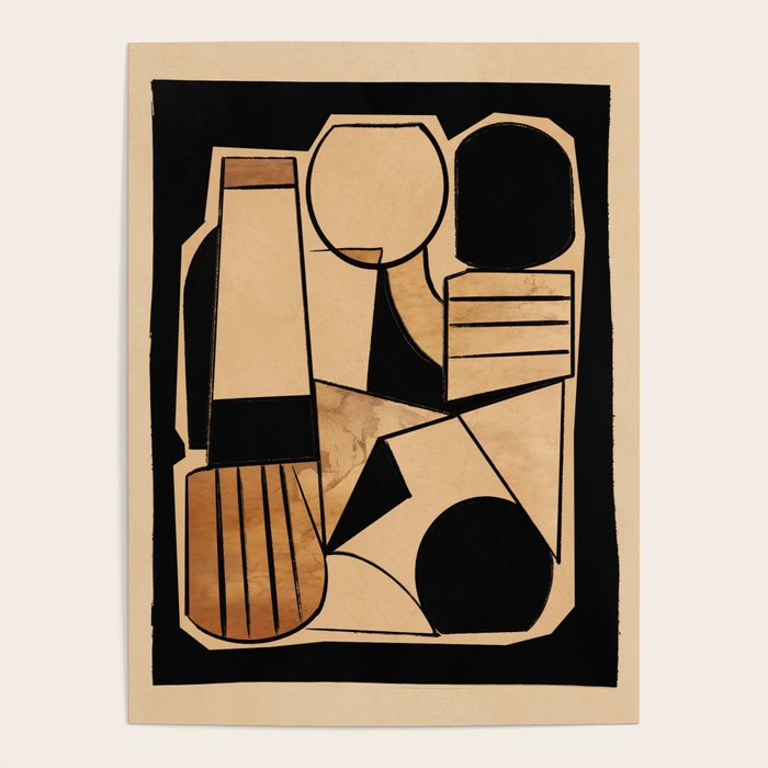 Abstract Line Shapes 9 Poster Gallery Image 4
