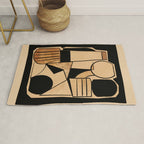 Abstract Line Shapes 9 Rug Gallery Image 1