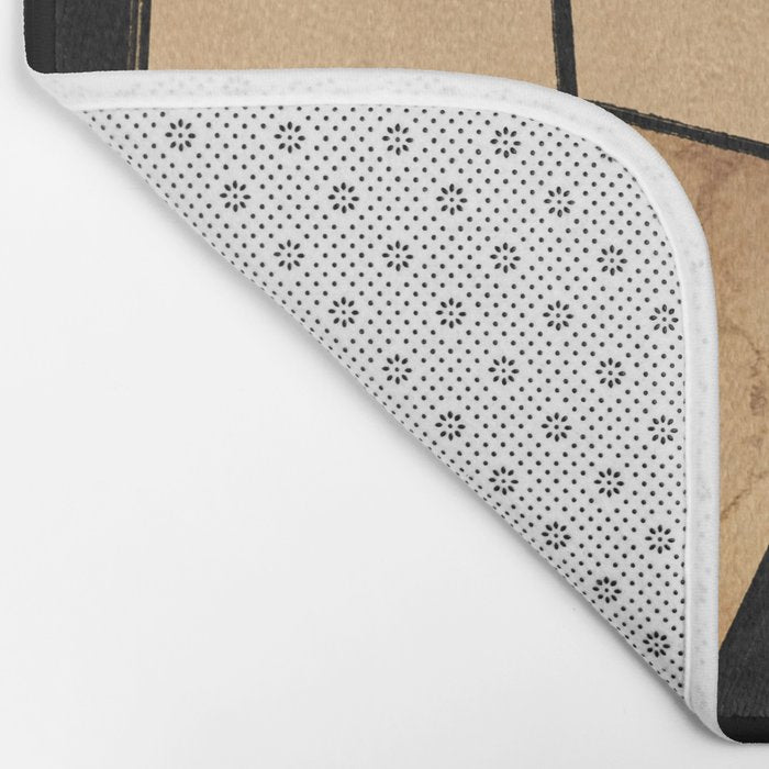 Abstract Line Shapes 9 Bath Mat Gallery Image 2