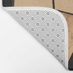 Abstract Line Shapes 9 Bath Mat Gallery Image 2