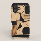 Abstract Line Shapes 9 iPhone Case Gallery Image 1