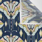 La Maison des Papillons - Midnight Wall Tapestry Gallery Image 3