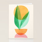 Summer Stack Abstract Plant Illustration Stationery Card Gallery Image 2