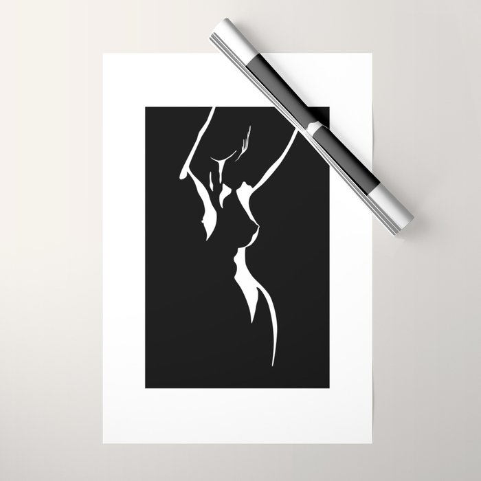 Nude Shadow Wrapping Paper Gallery Image 1