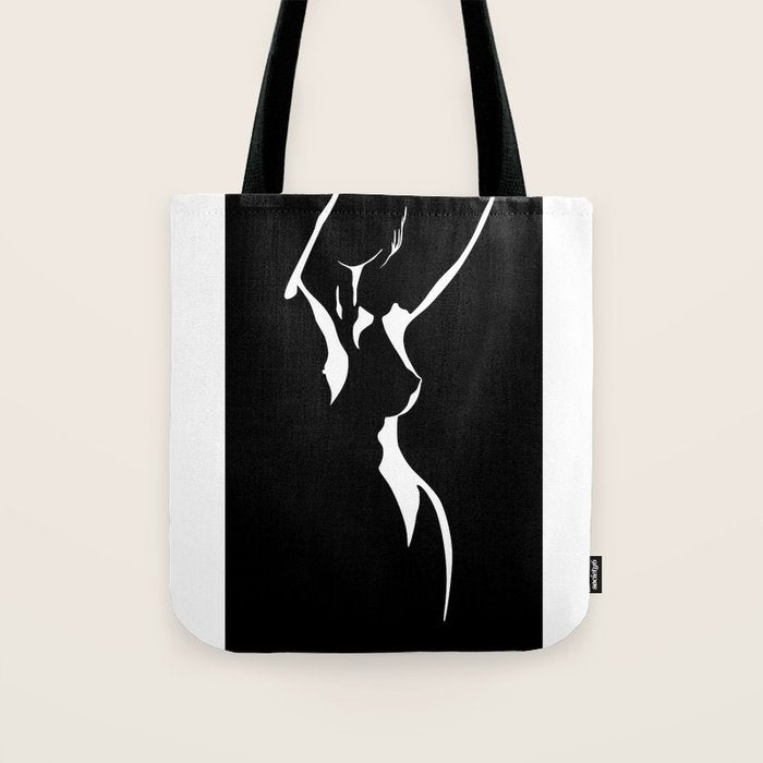 Nude Shadow Tote Bag Gallery Image 1
