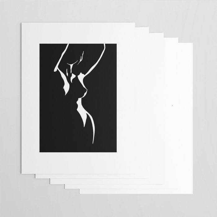 Nude Shadow Wrapping Paper Gallery Image 3