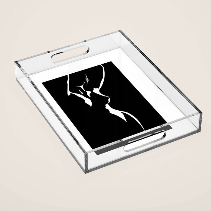 Nude Shadow Acrylic Tray Gallery Image 1