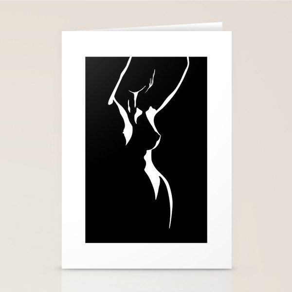 Nude Shadow Stationery Card Gallery Image 1