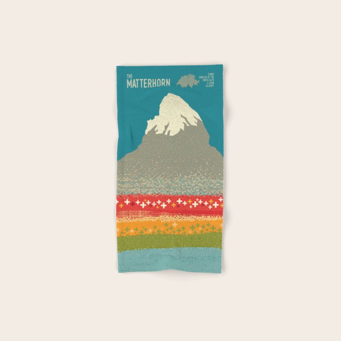 The Matterhorn Bath Towel
