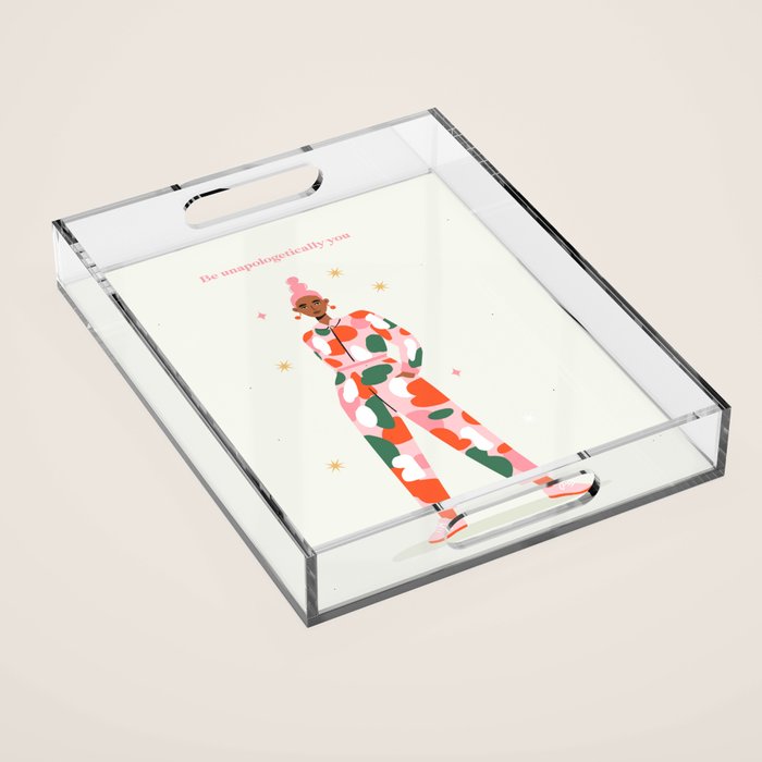 Be Unapologetically You Acrylic Tray Gallery Image 1