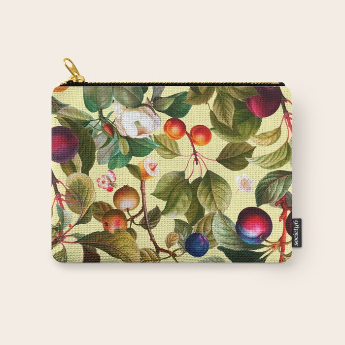 Vintage Fruit Pattern XXI Carry All Pouch Gallery Image 1