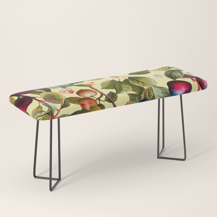 Vintage Fruit Pattern XXI Bench Gallery Image 1