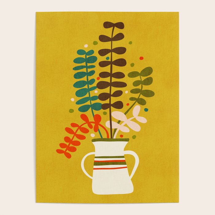Potted Leaves Poster Gallery Image 4