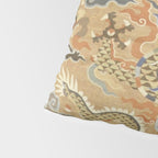 Antique 17th Century Golden Chinese Dragon Pillow Sham Gallery Image 4