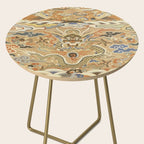Antique 17th Century Golden Chinese Dragon Side Table Gallery Image 2