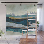 Turquoise Hills Wall Mural Gallery Image 1