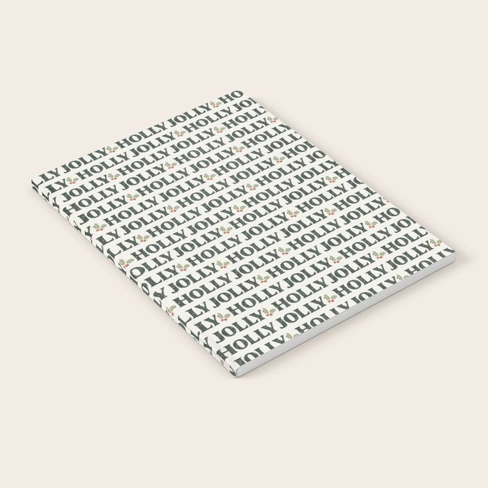 Holly Jolly Neutral Notebook Gallery Image 2