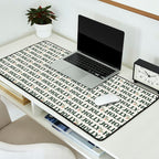 Holly Jolly Neutral Desk Mat Gallery Image 2