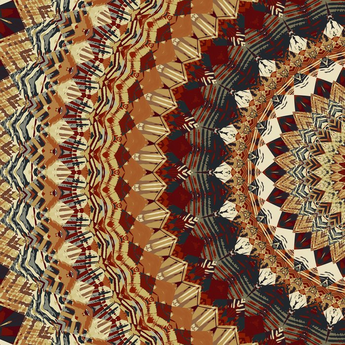 Earthy Mandala Coffee Mug Gallery Image 2