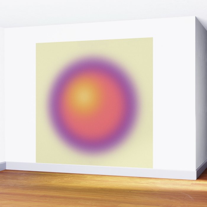 Body: Aura Gradient 02 Wall Mural Gallery Image 2