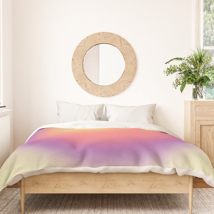 Body: Aura Gradient 02 Duvet Cover Gallery Image 3