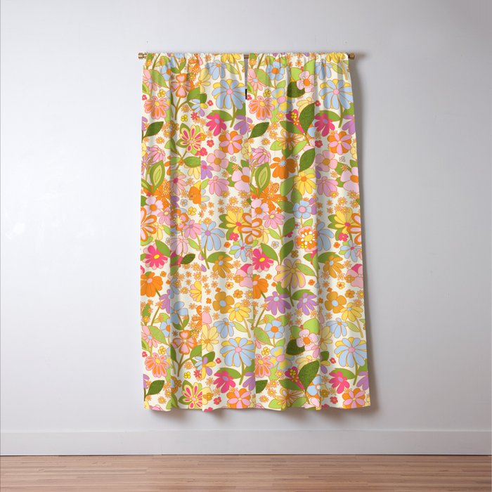 Nostalgia in the garden Window Curtain Gallery Image 3