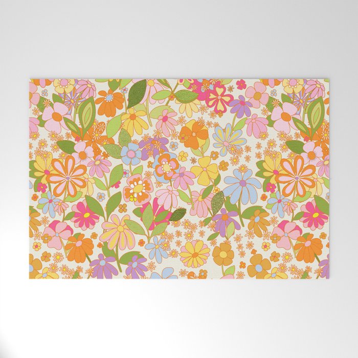 Nostalgia in the garden Welcome Mat Gallery Image 1