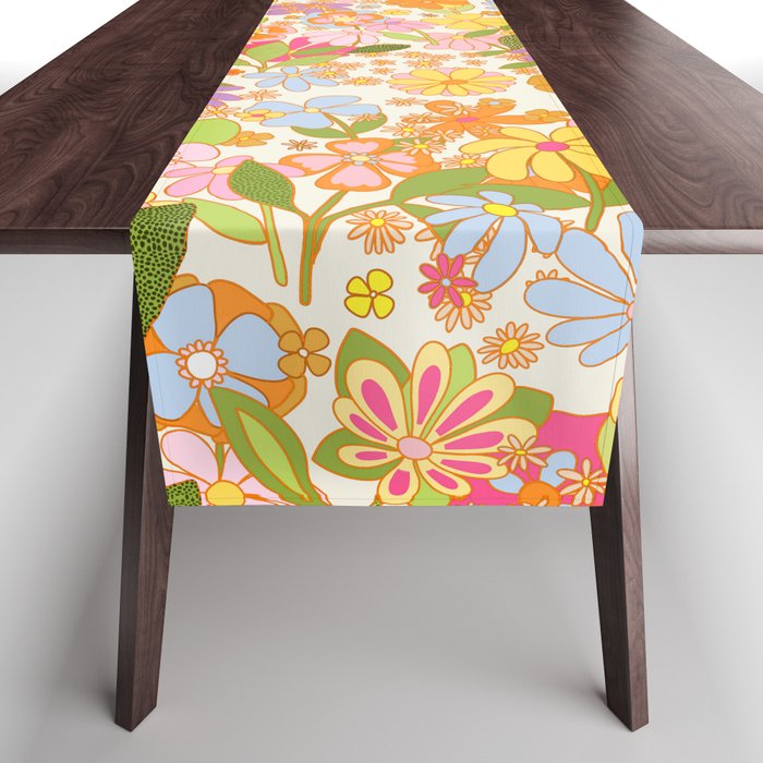 Nostalgia in the garden Table Runner Gallery Image 1