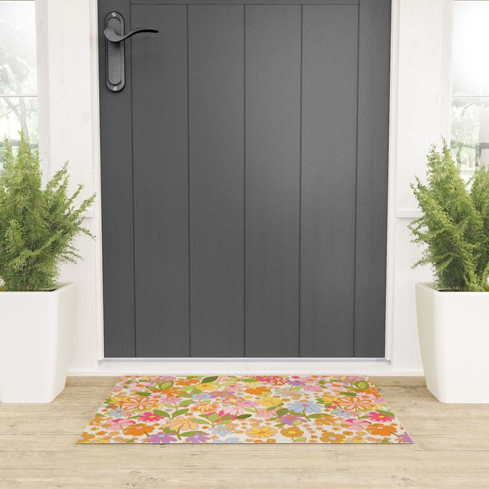 Nostalgia in the garden Welcome Mat Gallery Image 3