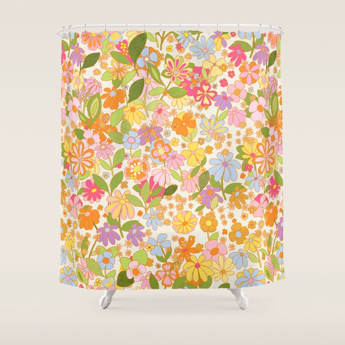 Nostalgia in the garden Shower Curtain Gallery Image 1