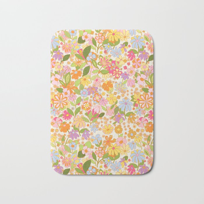 Nostalgia in the garden Bath Mat Gallery Image 1