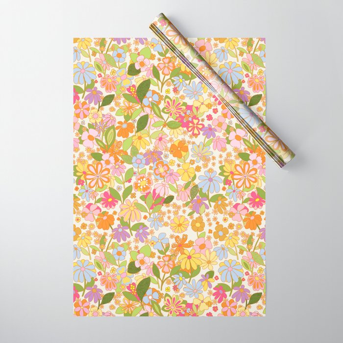 Nostalgia in the garden Wrapping Paper Gallery Image 1