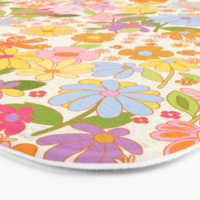 Nostalgia in the garden Bath Mat Gallery Image 3