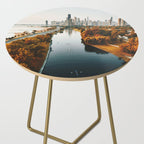 chicago aerial view Side Table Gallery Image 2
