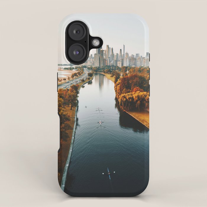 chicago aerial view iPhone Case Gallery Image 1