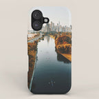 chicago aerial view iPhone Case Gallery Image 1