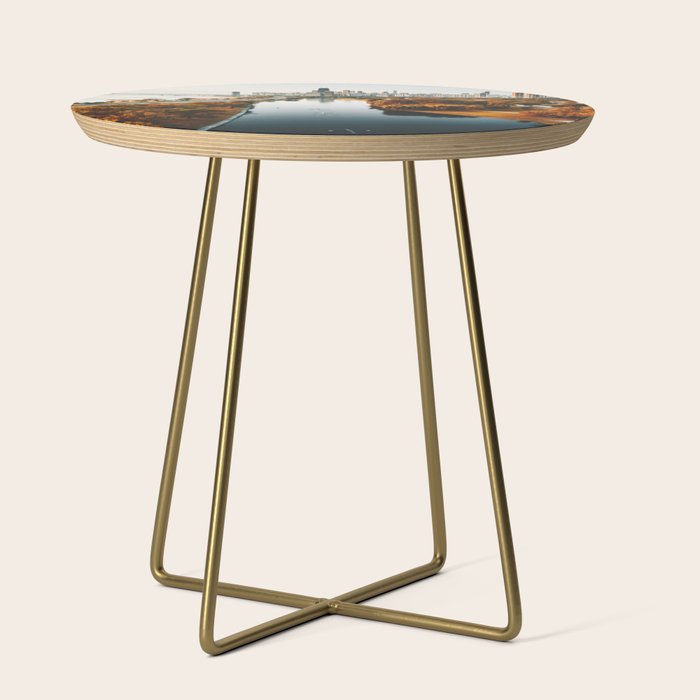 chicago aerial view Side Table Gallery Image 1