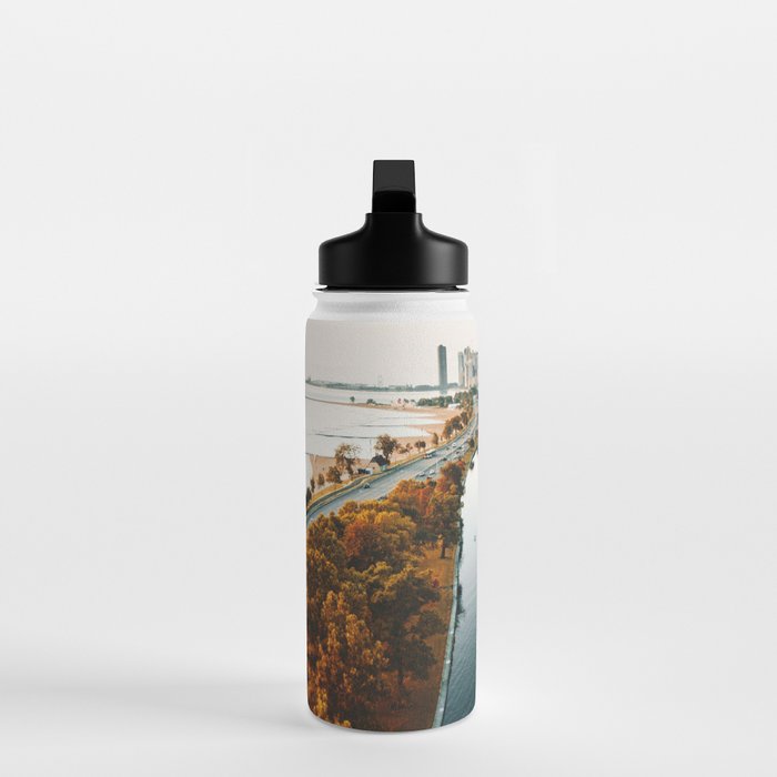 chicago aerial view Water Bottle Gallery Image 3