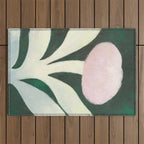 Moon flower Outdoor Rug Gallery Image 1