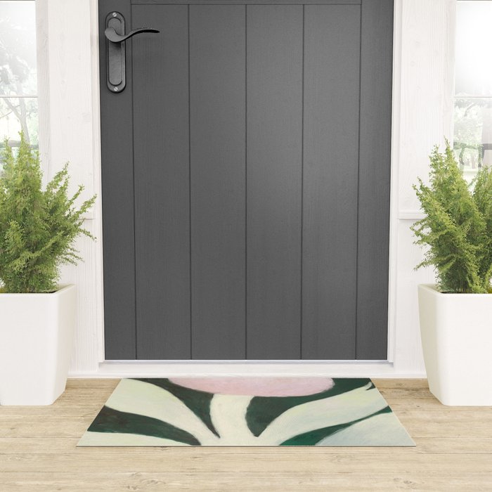 Moon flower Welcome Mat Gallery Image 3