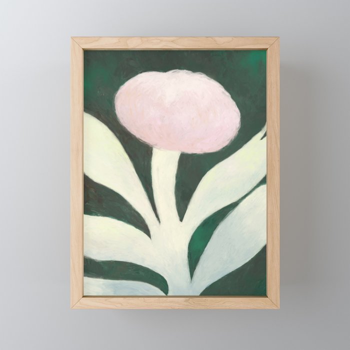 Moon flower Mini Art Print